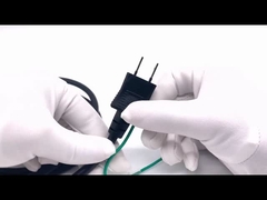 জাপান 3-পিন প্লাগ টু আইইসি 320 সি 13 এসি পাওয়ার কর্ড সেট