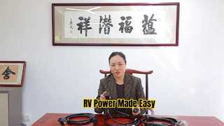 RV এক্সটেনশন কর্ড 30 AMP হেভি ডিউটি ​​নাইট দৃশ্যমান