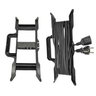 EU Power Cord Construction Site Heavy Duty Outdoor Power Supply Cord Reel 30ft-60ft Hand-Carry CEE Extension Cords with Female